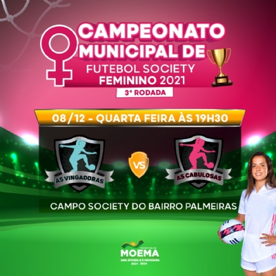 Campeonato de Futebol Feminino - 3ª Rodada
